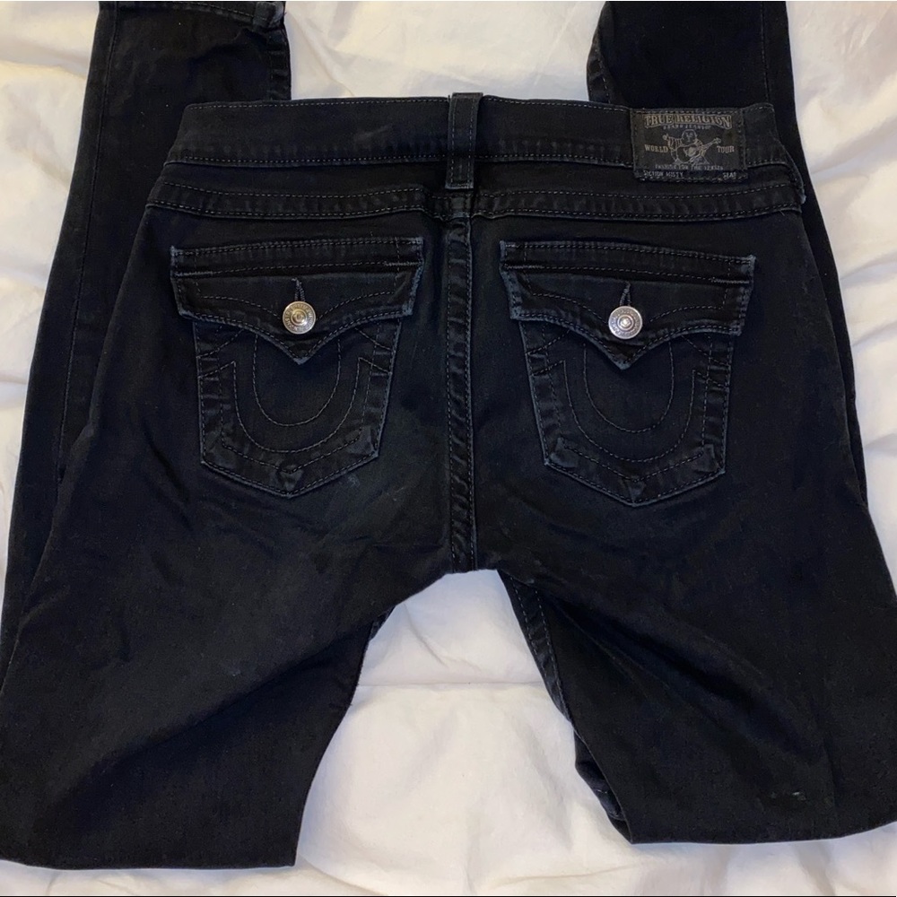 TRUE RELIGION Jeans black skinny Jean size 28